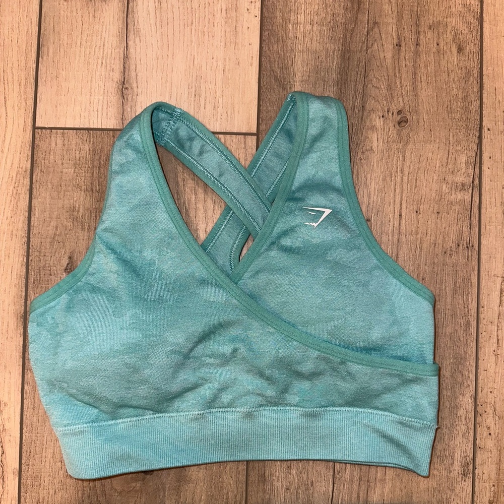 Gymshark Camo Seamless Sports Bra